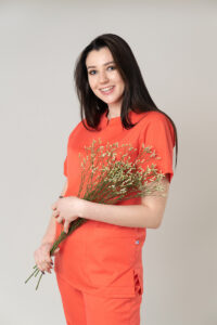 Damska bluza medyczna, kosmetyczna W20f