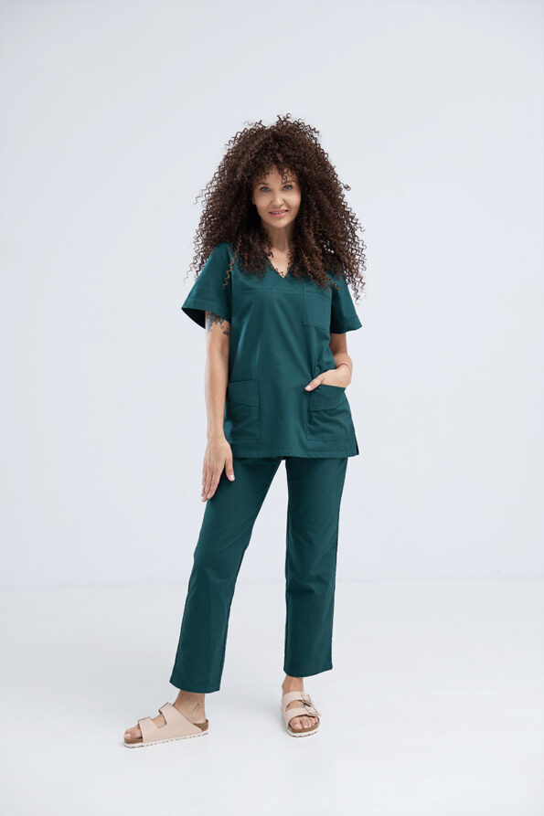 Bluza medyczna W20 i spodnie medyczne W6e - odzież eco