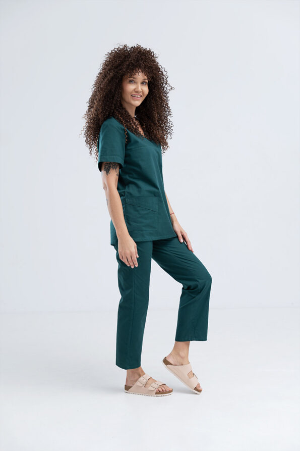 Bluza medyczna damska W20 i spodnie medyczne damskie W6e